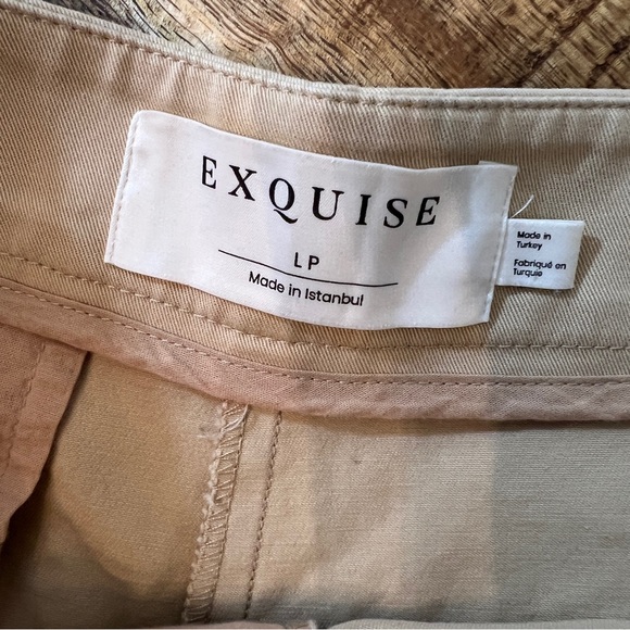 ANTHROPOLOGIE Exquise barrel chino trousers in cedar - Picture 3 of 9